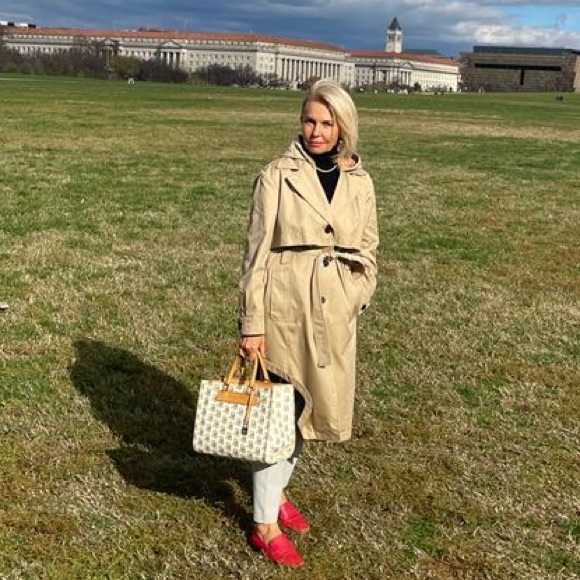 Quilted Long Trench COACH - Picture 11 of 11